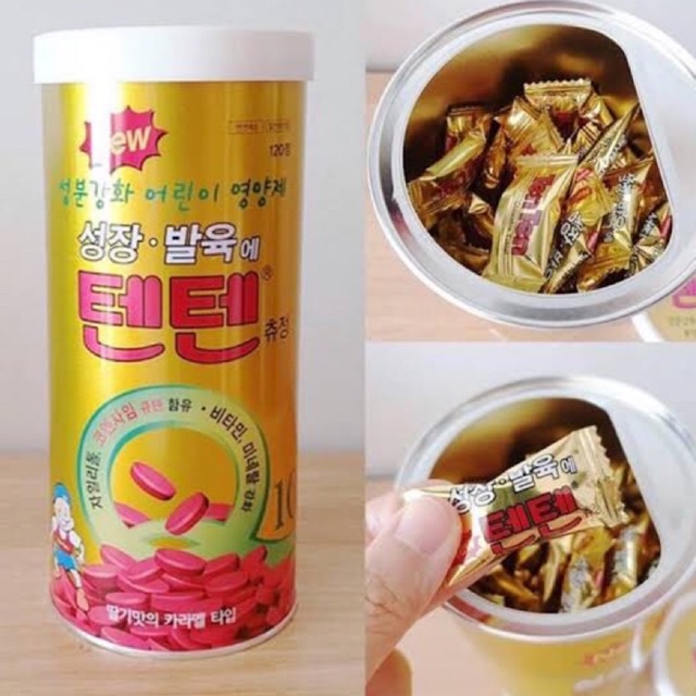 Tenten Chewable Vitamin Tablet 1PC ORIGINAL TERMURAH