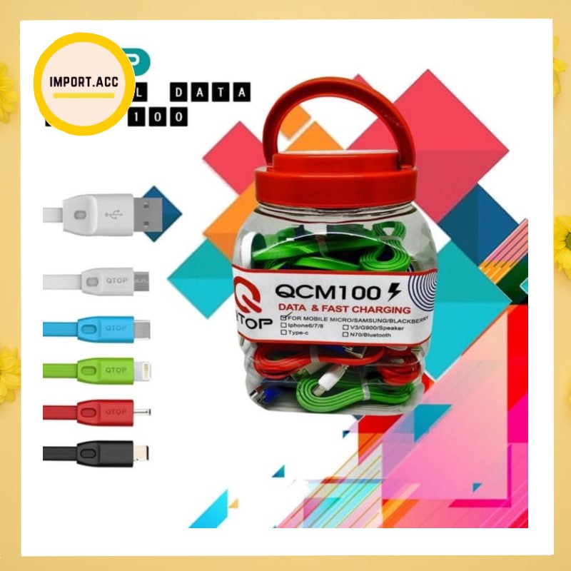 Kabel Data QTOP QCM100 Micro Usb