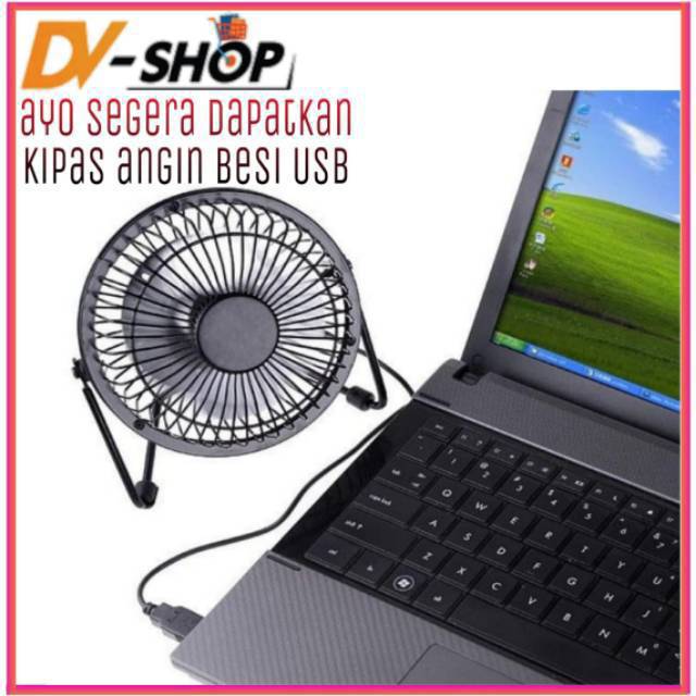 Kipas Angin Usb Portable  Bertenaga Angin Kencang