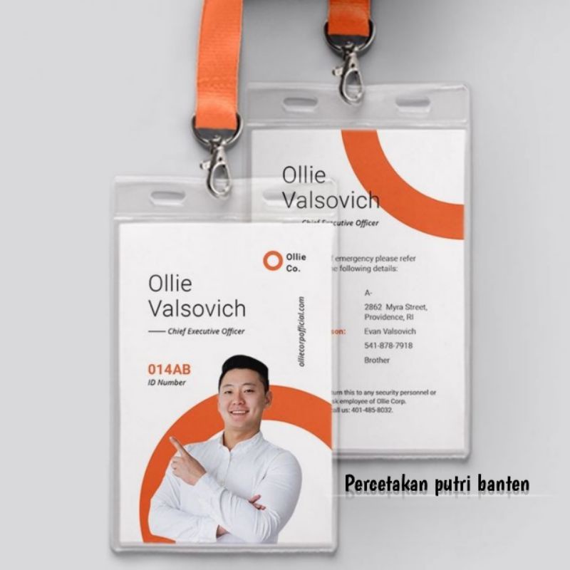 

[TEBAL 0.96mm] Cetak ID Card PVC Premium Kartu Member / Kartu Anggota Pelajar / Tanpa Minimal Order