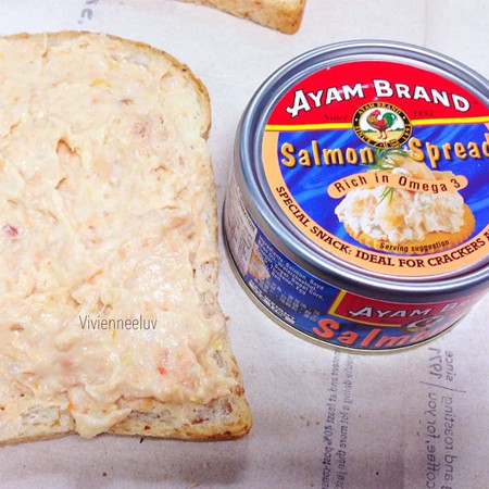 AYAM BRAND SALMON SPREAD 160 GR IKAN KALENG FISH CAN MAYONAISE HALAL