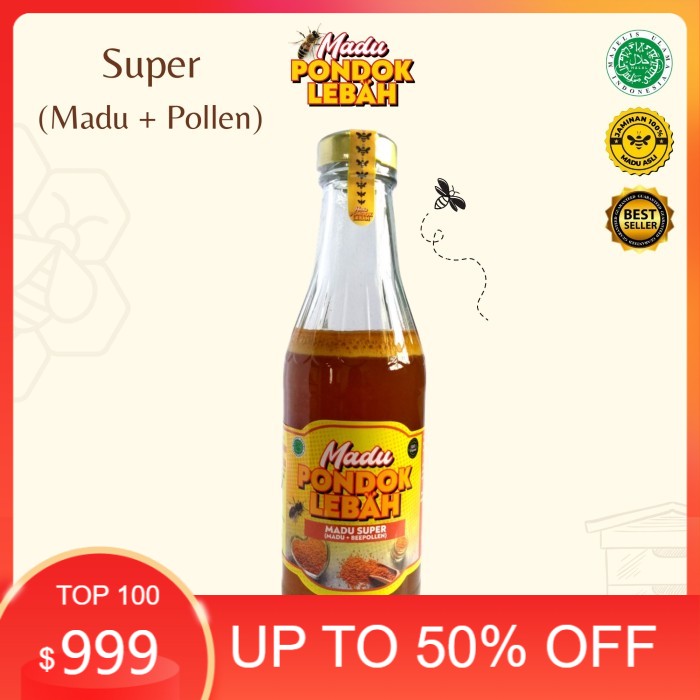 

Madu Super 300cc PONDOK LEBAH