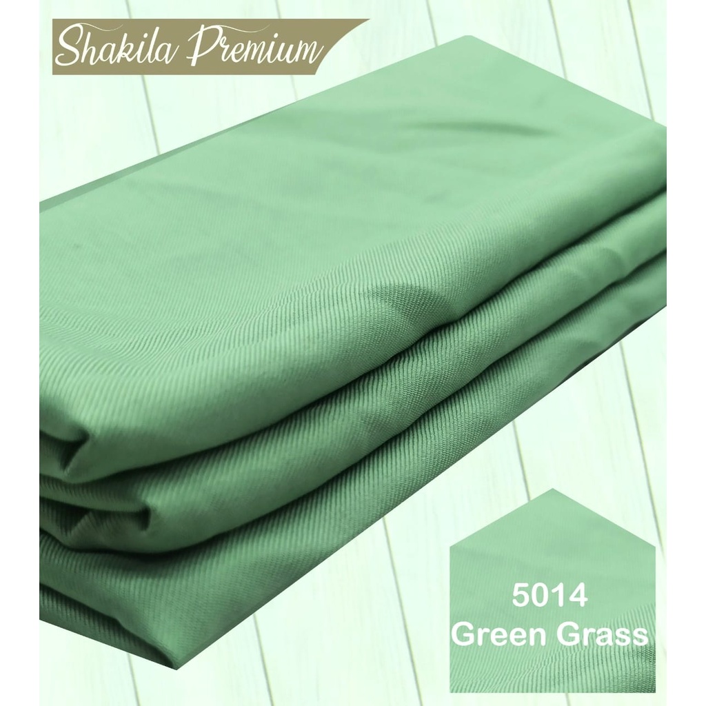 Multi Kain Shakila Shakila sakila sakilla premium lebar 1.5 meter-5014 green grass