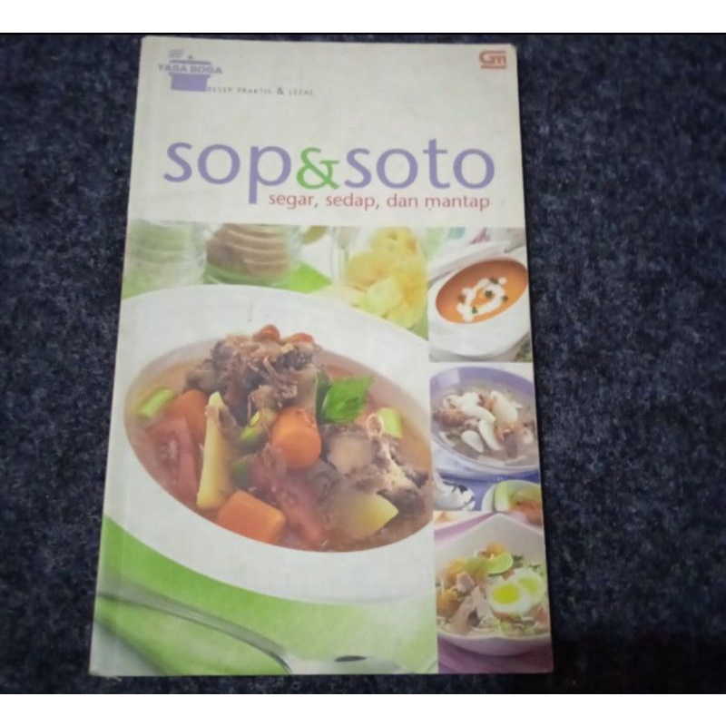 Buku Resep Sop & Soto By Yasa Boga