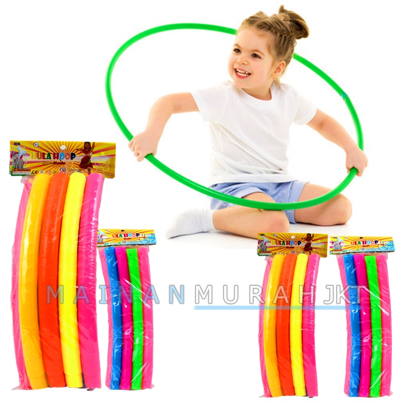 MAINANKEI HULA HOOP MAINAN ANAK MURAH HULA HOOP OLAHRAGA ANAK EDUKASI BONGKAR PASANG