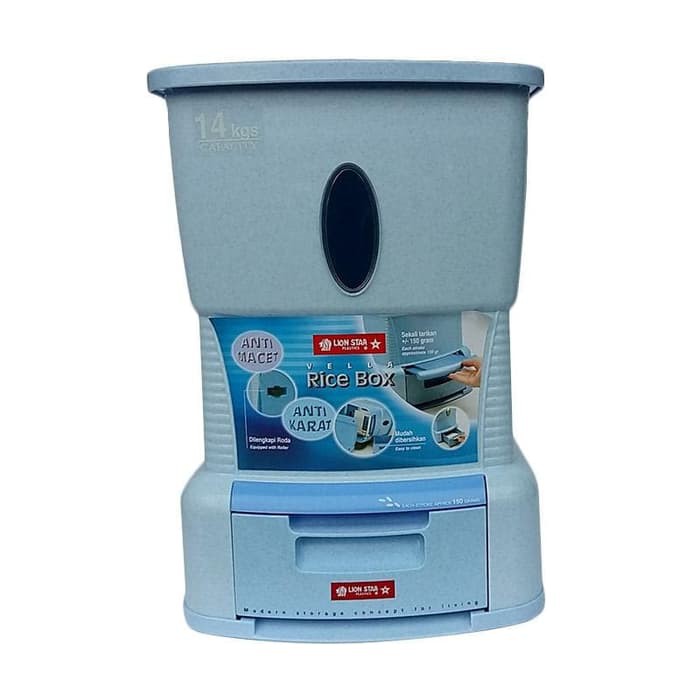 Vella 28 Lion Star Tempat Beras Rice Box