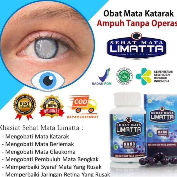 TERLARIS OBAT MATA KATARAK CEPAT TANPA OPERASI SEHAT MATA LIMATA Murah