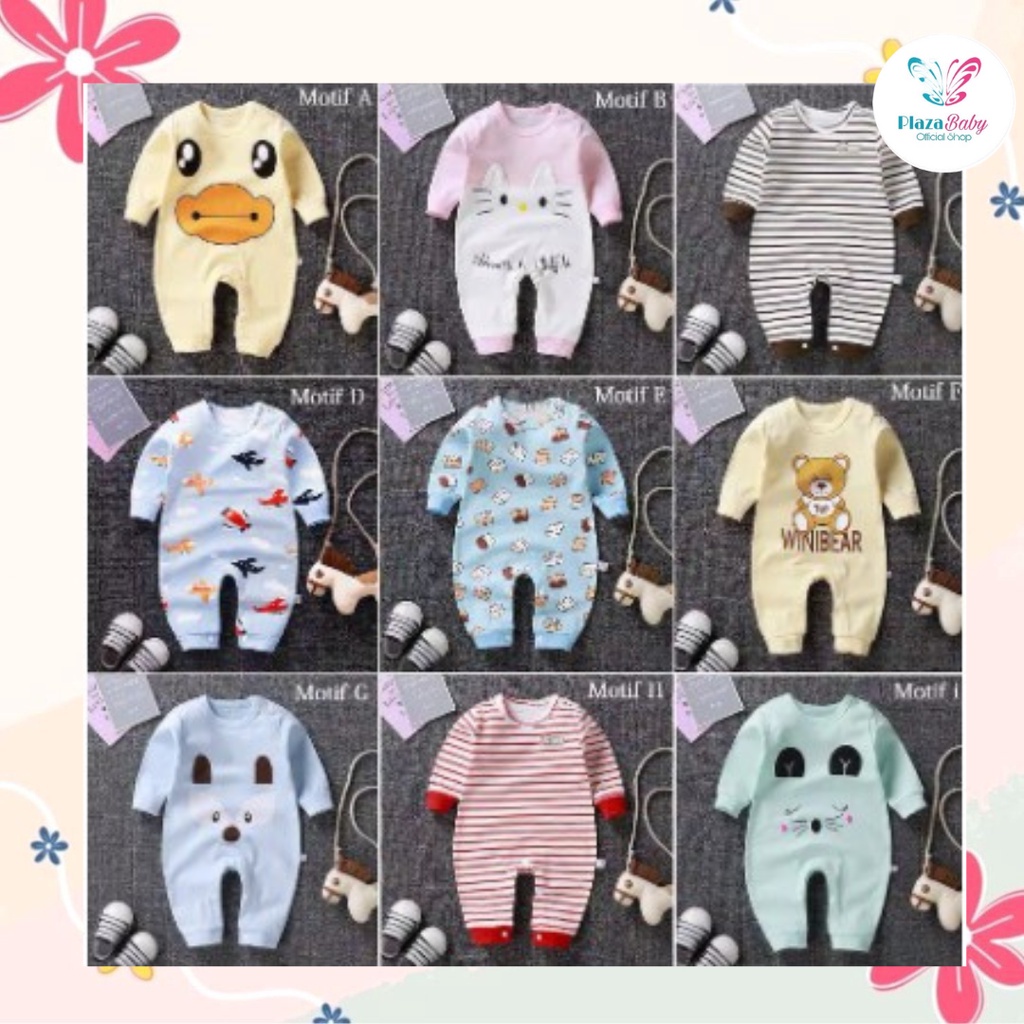 Plazababyku JUMPER IMPORT PANJANG baju bayi imut lucu jumper panjang import