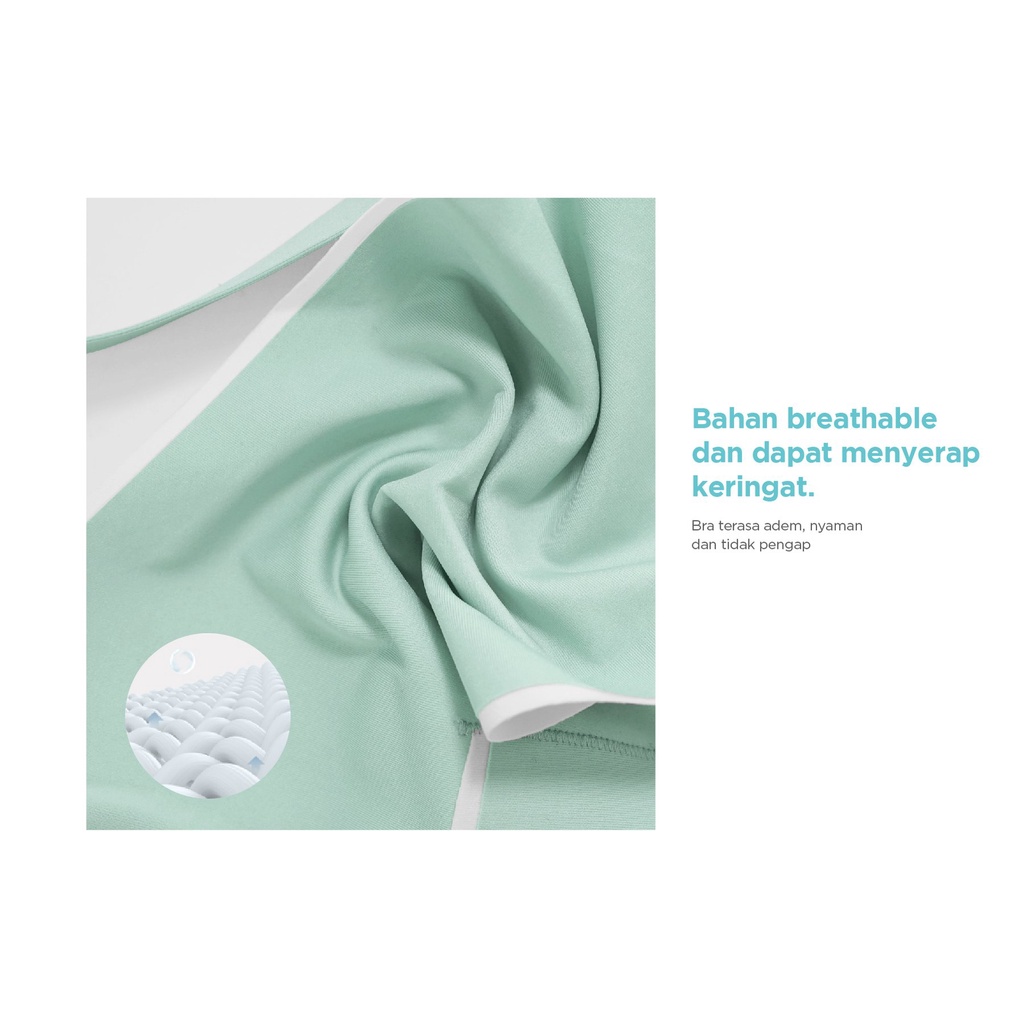 Bra Menyusui & Hamil | MOOIMOM Comfort Crossover Maternity & Nursing Bra-5