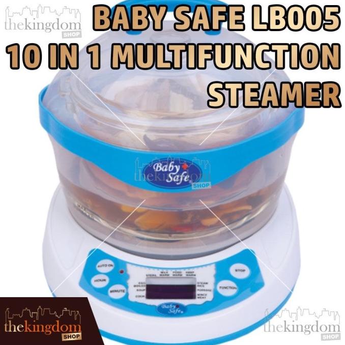 Baby Safe LB005 10-in-1 Steamer Multifunction Steamer Alat Masak Kukus