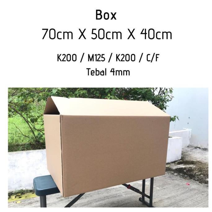 

Box Karton / Kardus Polos Uk 70 X 50 X 40 Cm Cocok Untuk Pindahan