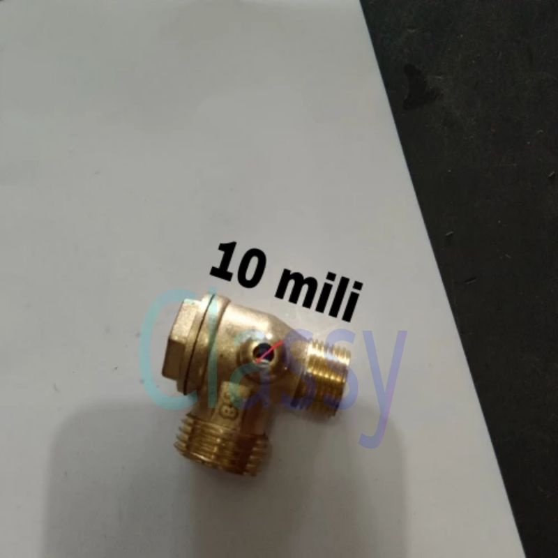 Check Valve One Way Klep Kompresor Portable Beda Drat