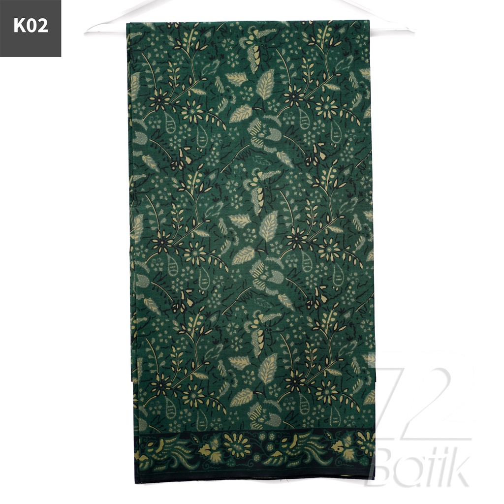 KAIN BATIK PREMIUM Bahan Katun Motif Daun Kupu Warna Cream 721327 Cap 72 Jarik Jarit Samping Kebat Panjang Batik Katun Modern Premium Bahan Seragam Batik Pernikahan Kantor Keluarga Murah Kamen Jadi Batik Bali Lembaran