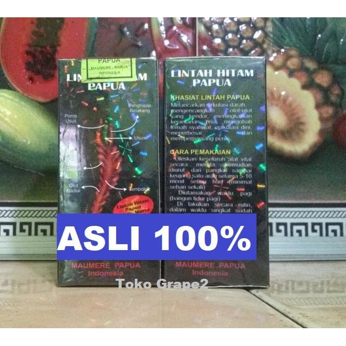 Pembesar Alat Vital Pria Minyak Lintah Hitam Papua Obat Oles Pria OrI! 4.8(294)Terjual 771 Produk (1