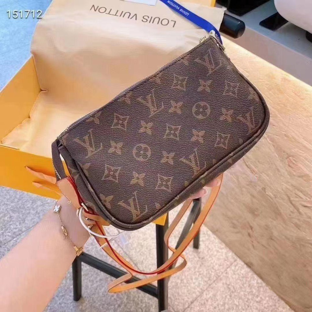 L Vuitton Pochette 1603(Free Box+ Dust Bag+Invoice+No Seri)