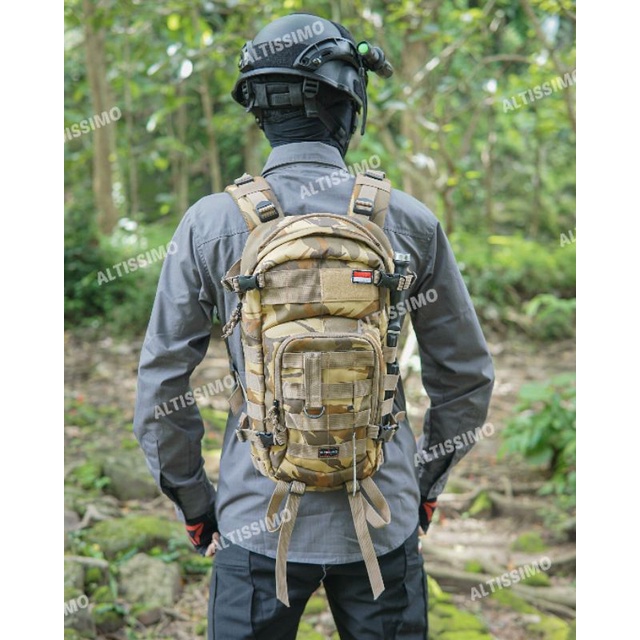 Tas ransel army, tas hydropack, tas sepeda Altissimo tas lebanon Waterproof tas TNI polri Commander 
