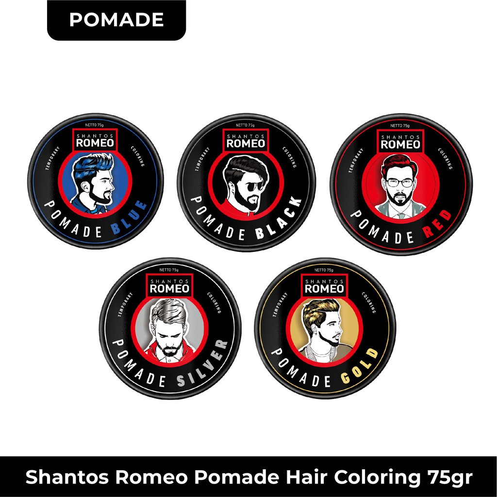 Shantos Romeo Pomade Hair Coloring 75gr