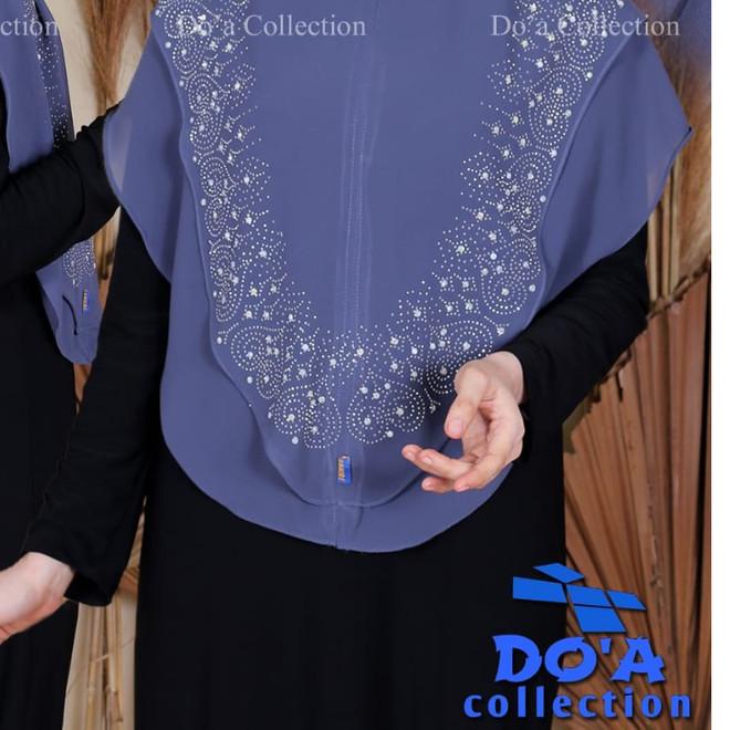 ♀ HIJAB 2 LAYER PAYET LOVE BAHAN CERUTI BABYDOLL /KERUDUNG 2 LAYER MUTE LOVE ➮