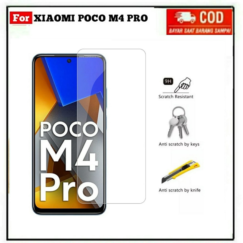 3IN1 TEMPERED GLASS BENING POCO M4 PRO C40 TG LAYAR ANTIGORES KACA FULL COVER