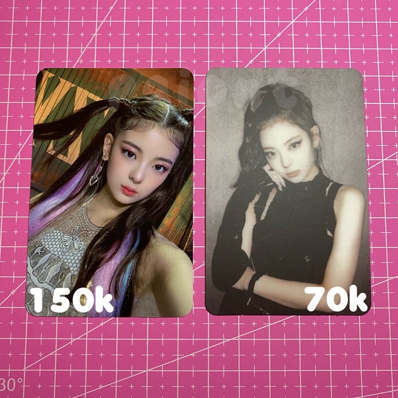 lia itzy withfans not shy benefit photocard