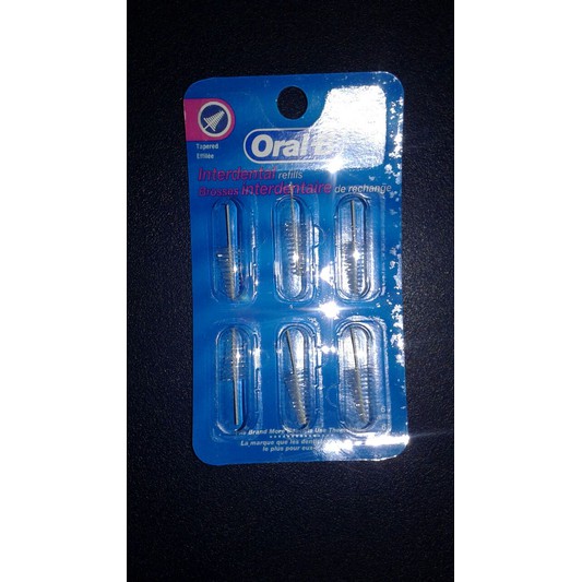 Jual ORAL B INTERDENTAL BRUSH REFILL ISI 6 MURAH 100 ORIGINAL Shopee