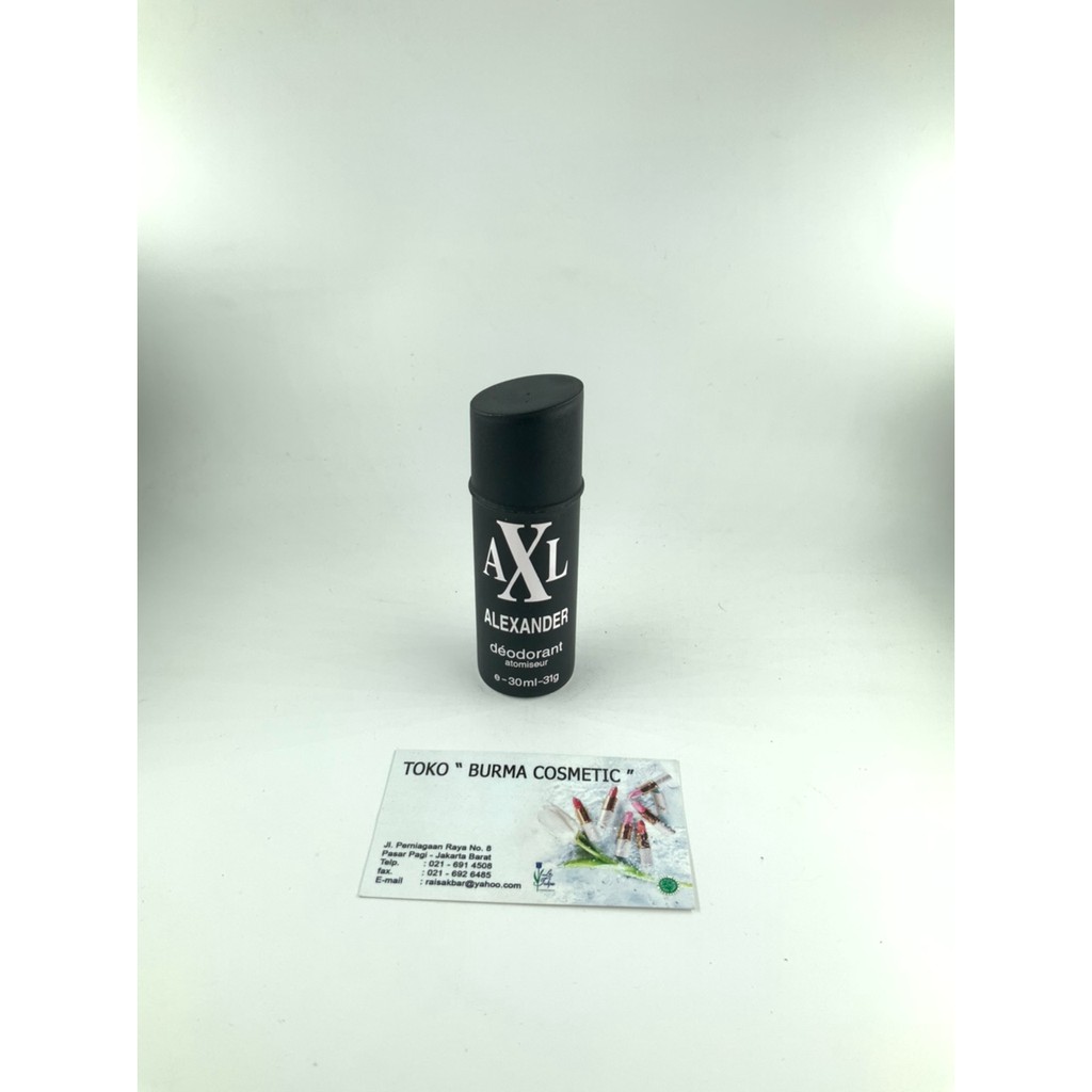 AXL ALEXANDER DEODORANT SPRAY BLACK 30 ML