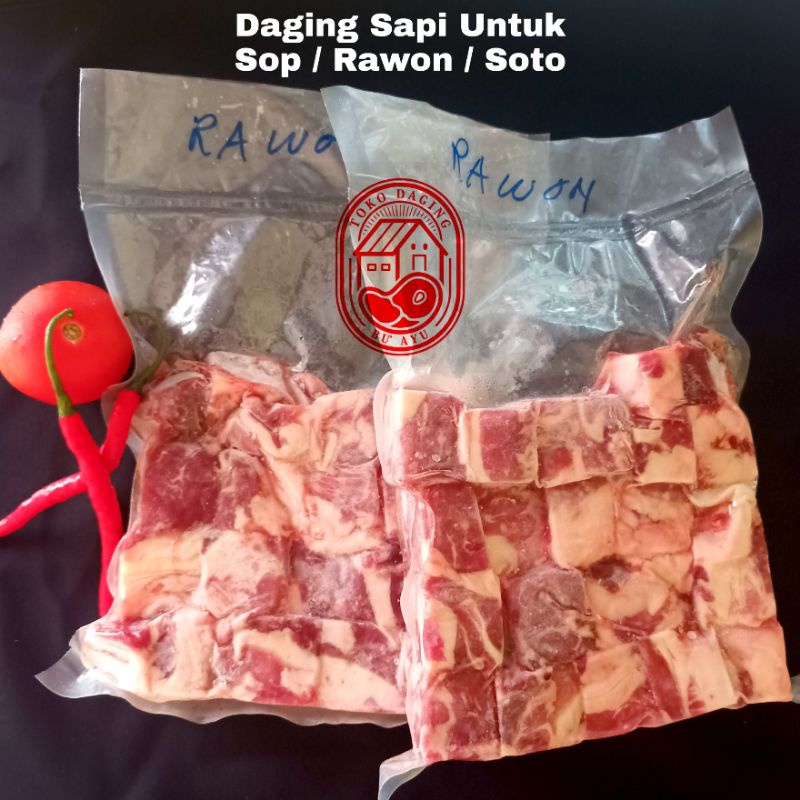 

Daging Sapi Sop Rawon Soto 500 gram