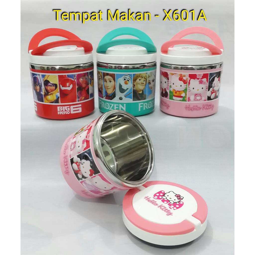 Rantang Susun Stainless Steel 1 Tingkat / Lunch Box Tempat Makan X601A