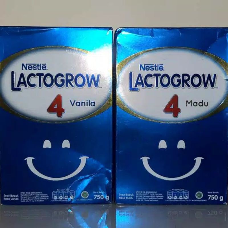 

LACTOGROW 4 750GR NESTLE VANILLA / MADU /SUSU ANAK