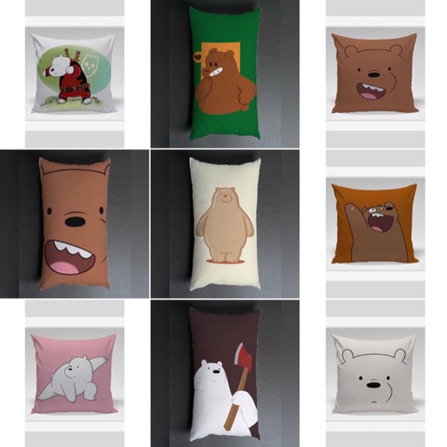 Bantal We Bare Bears