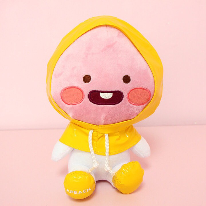 BONEKA APEACH PINK KAKAO TALK KAKAO FRIENDS KOREA