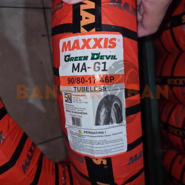 MAXXIS GREEN DEVIL TUBELESS 90/80-17