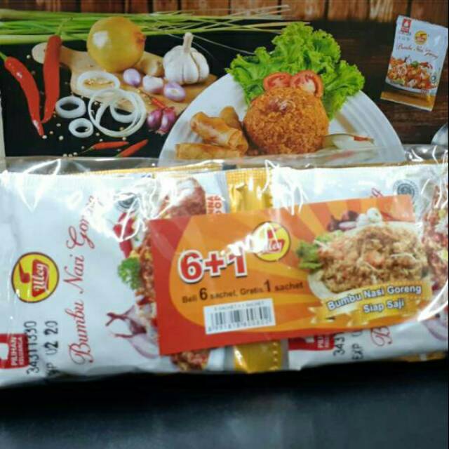 Uleg bumbu nasi goreng finna siap saji 25 gr x 7
