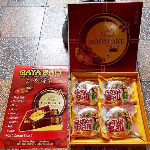 

Moon Cake Kue Bulan Tiong Tong Chiu Ciu Pia Phia Kulit Putih Gaya Bali