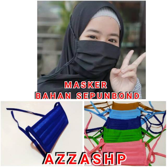 MASKER MURAH BAHAN SEPUNBOND