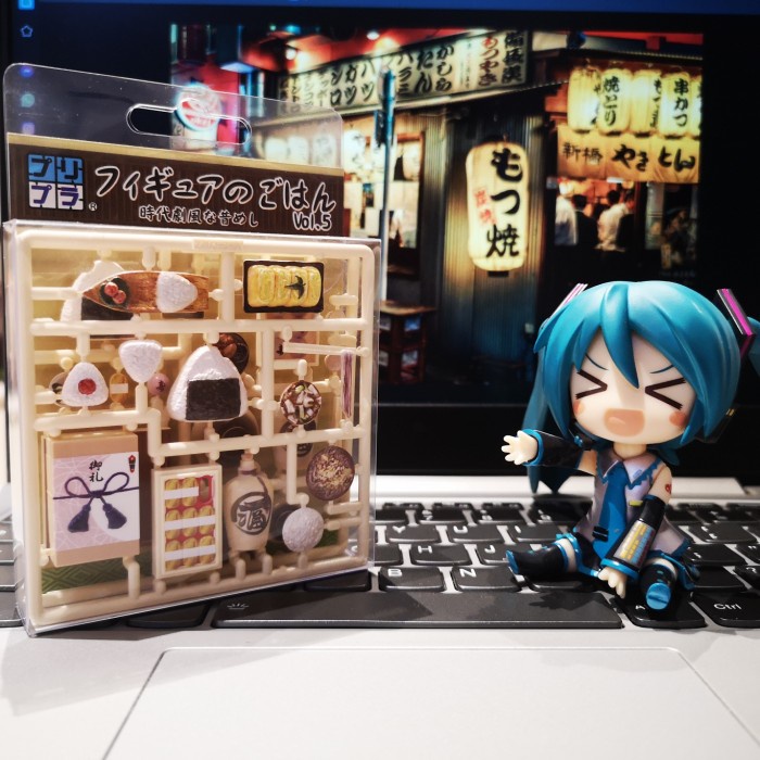 Hot Sale Miniatur Gashapon Puripura Figure'S Food 5 Termurah