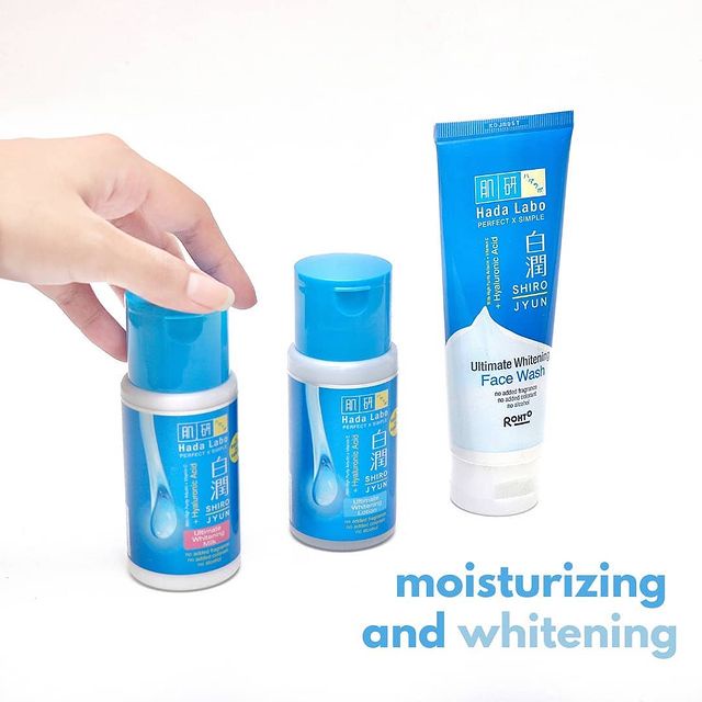 ✿ELYSABETHME✿ Hada labo Ultimate Whitening series Shirojyun moist import memutihkan pemutih kulit wajah