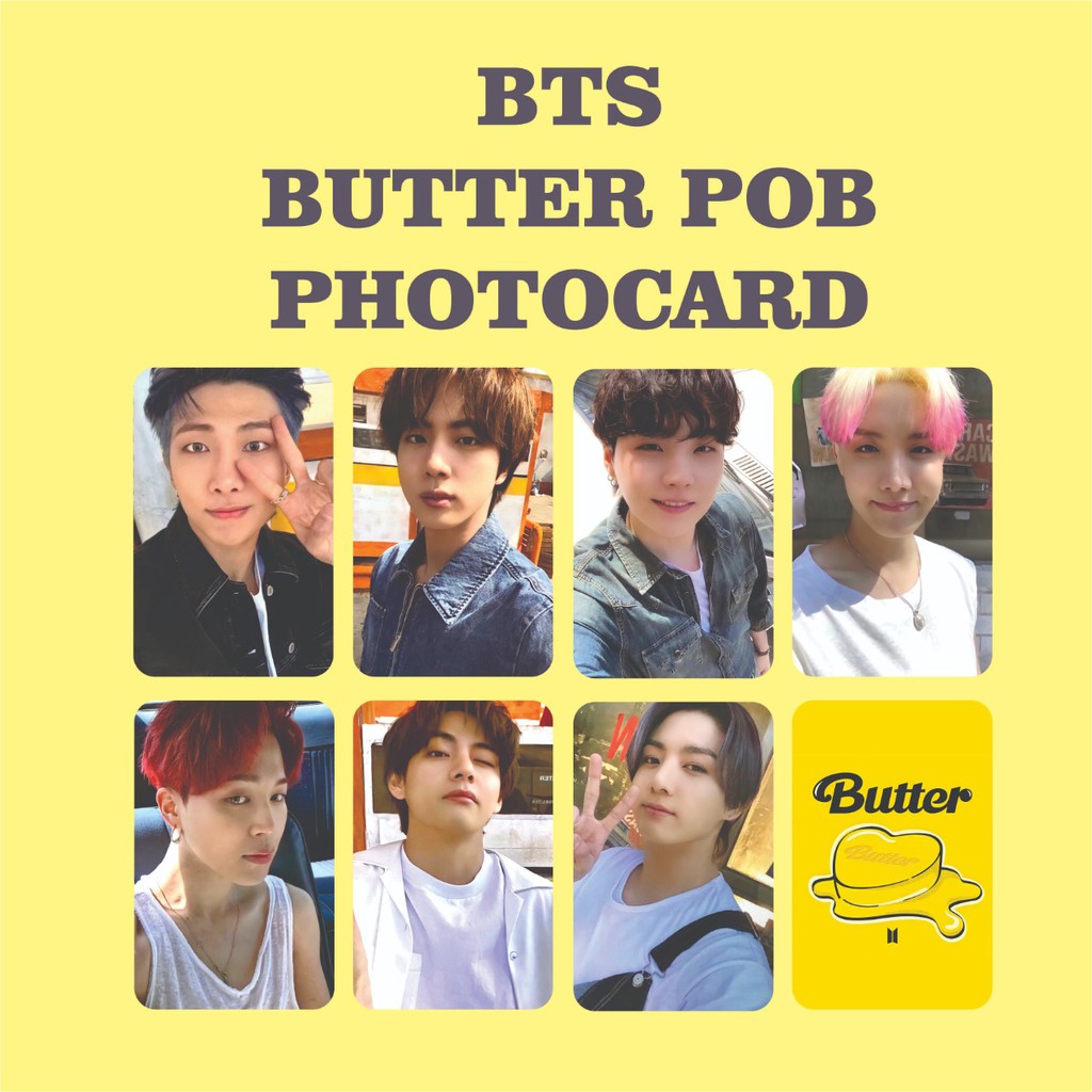 BTS BUTTER POB PHOTOCARD