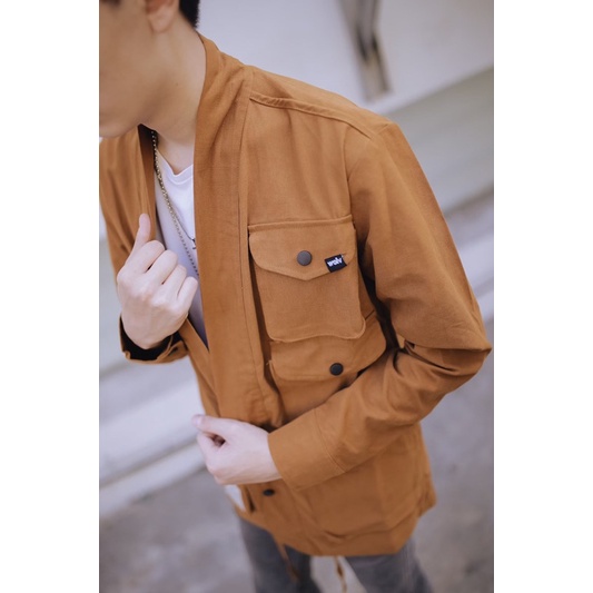 JAKET KIMONO POCKET IV WOLV