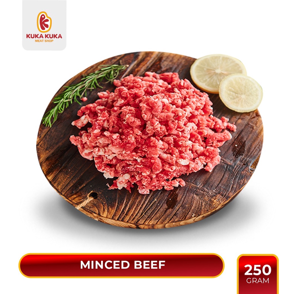 MINCED BEEF / DAGING SAPI GILING IMPORT PREMIUM 85CL -250gr