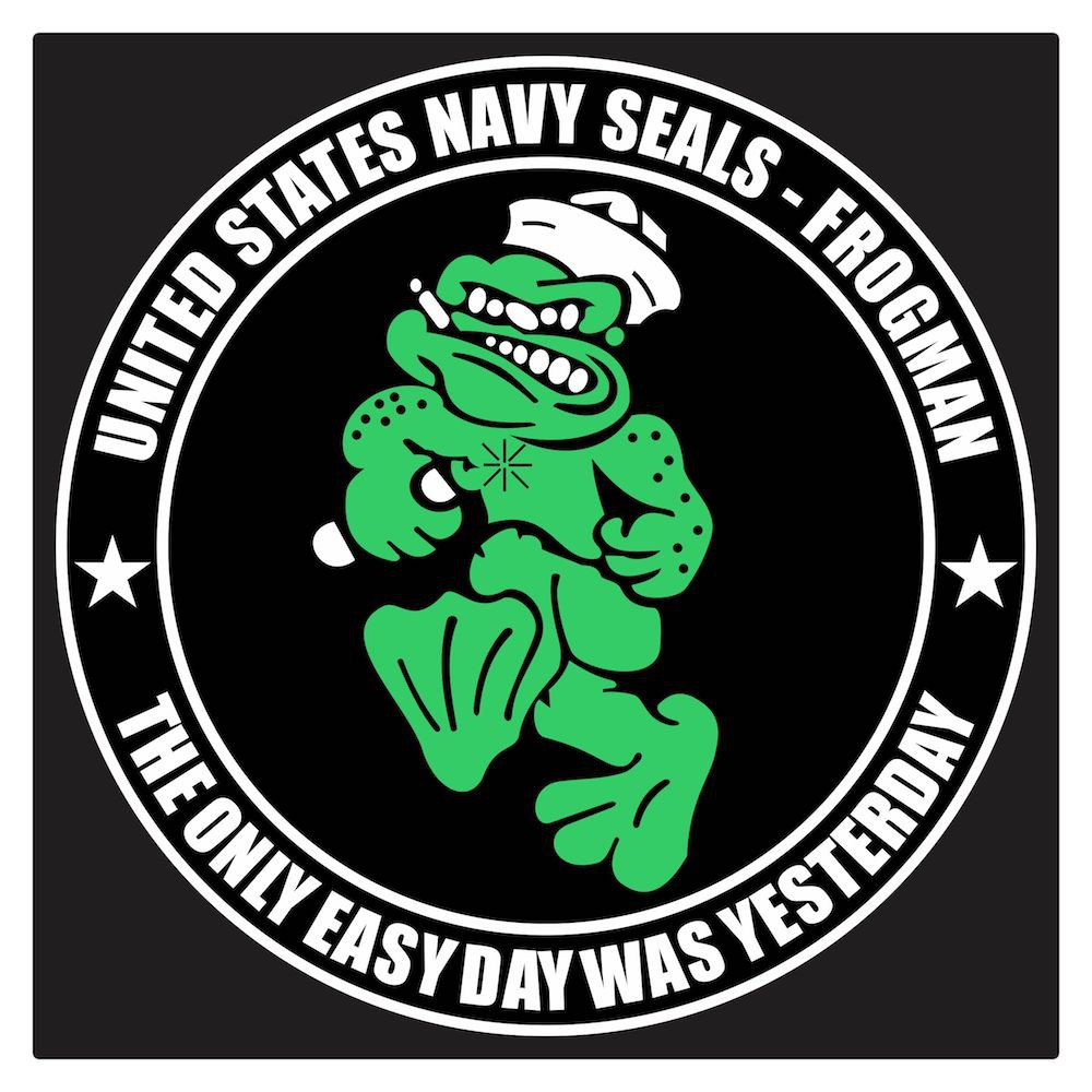 

US Navy Seal Green Frog Cutting Sticker