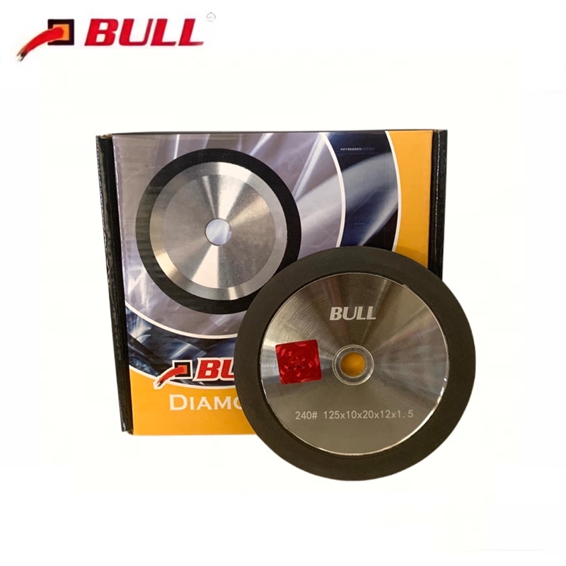 Bull Gerinda Batu Asah 5” Double / Diamond Wheel 5 inch 2 Sisi