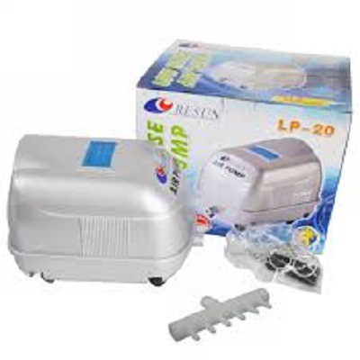 RESUN LP 20 Aerator Pompa Udara Kolam Ikan Aquarium Airator LP20 Murah