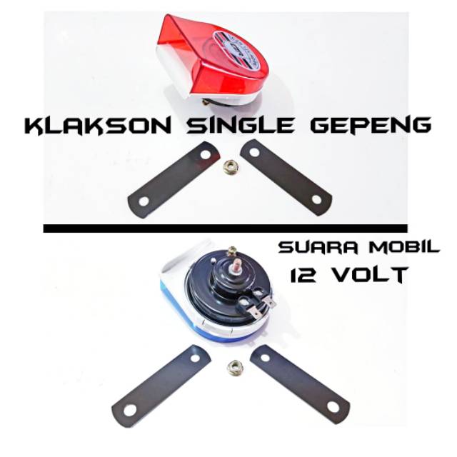 KLAKSON HORN MOTOR-MOBIL 12 VOLT HORN MOTOR MOBIL 12 VOLT