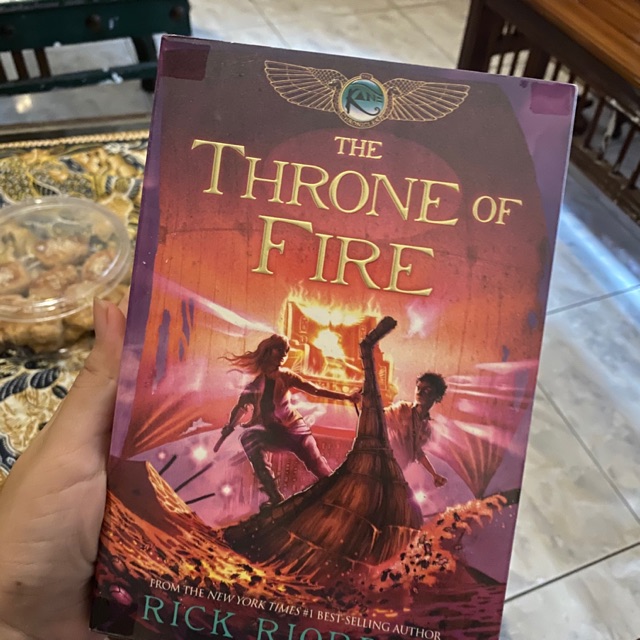 [PRELOVED] Throne of Fire - Rick Riordan - ENG