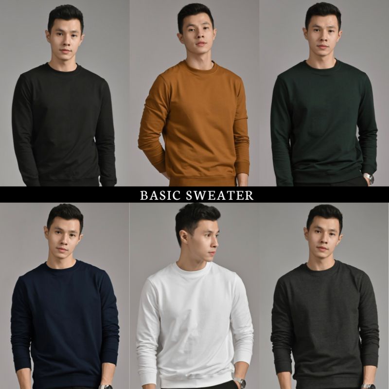 BASIC SWEATER By Male id | Heymale id