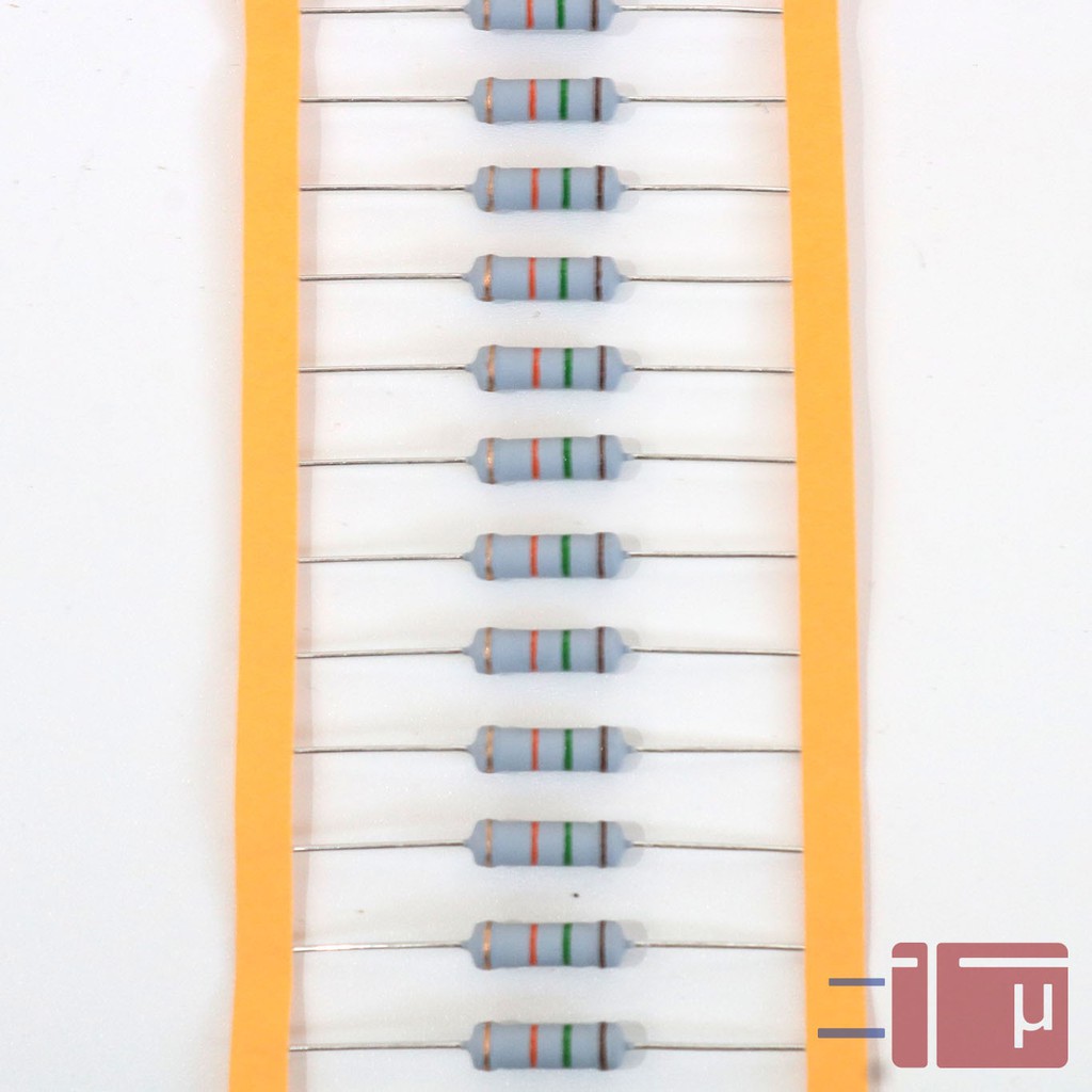 Resistor 15K 2W Metal Oxide 5% Taiwan Kaki Tembaga