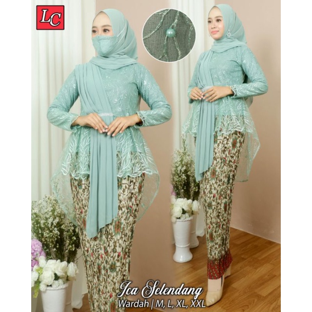 KEBAYA ORIGINAL // SET KEBAYA ICA SELENDANG // By Lefi Choto