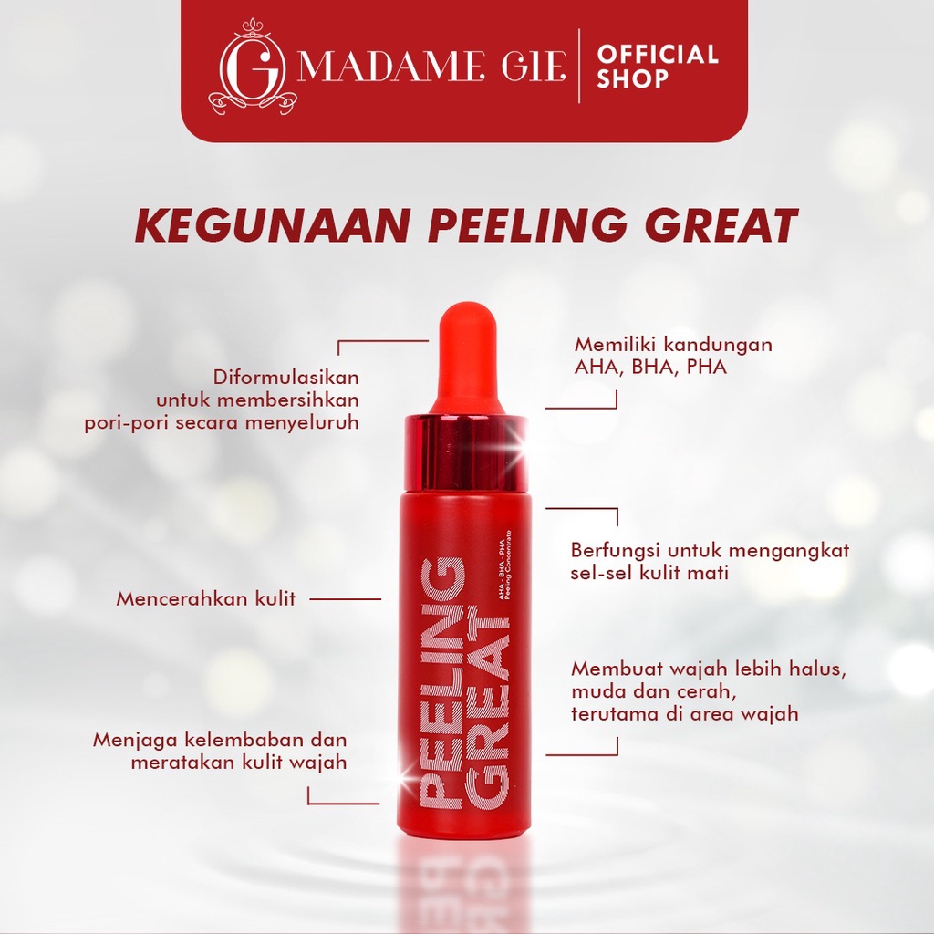 LIZBEAUTY - Madame Gie Peeling Great AHA-BHA-PHA - Peeling Concentrate