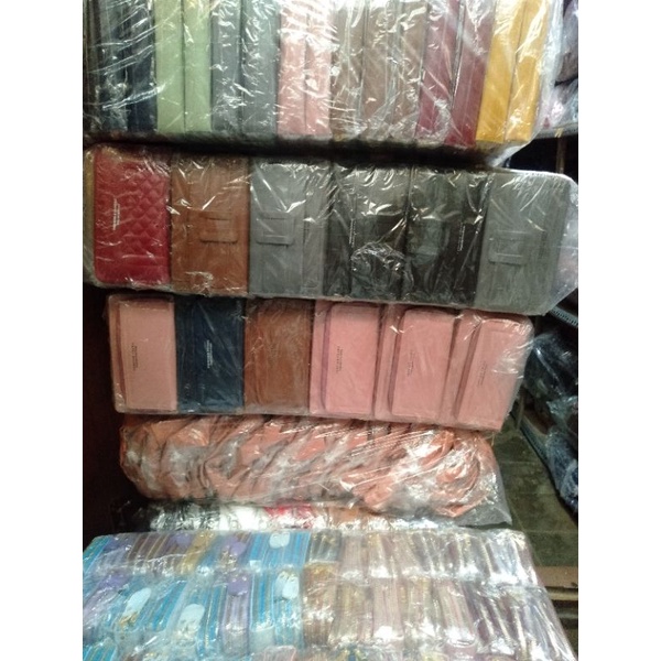 Realpict Dompet panjang gesfer Tas SLempang Hp dompet